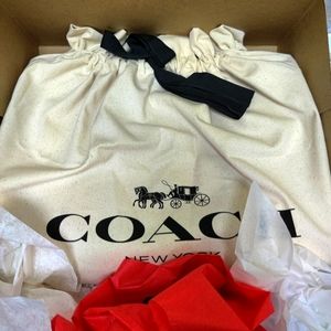 New! Authentic Coach Dust Bag In Size Extra Large ⭕